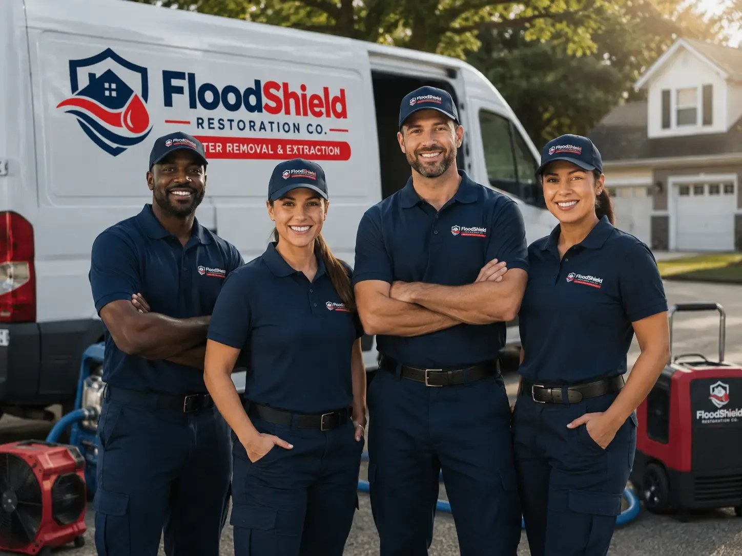 Flood Damage Restoration company in Hubert, NC